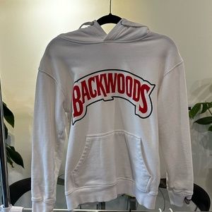 Backwoods White Hoodie